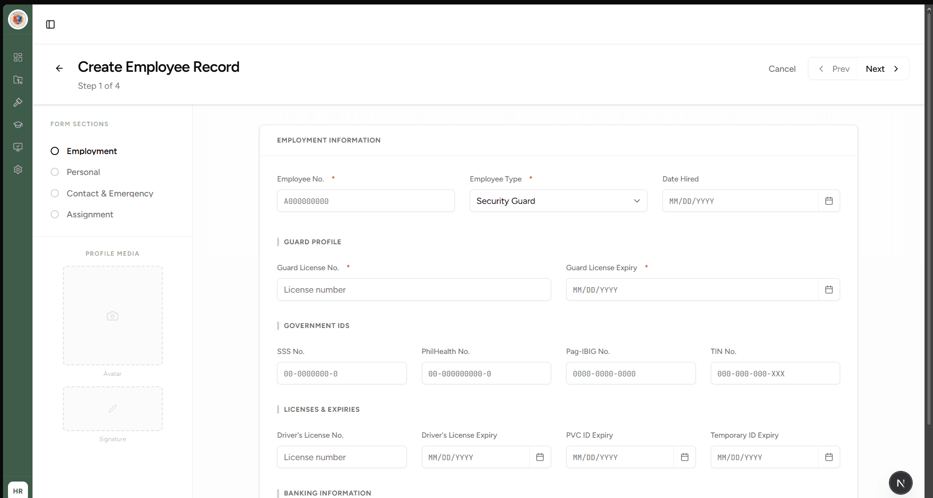 Mahugani HR Tri-Sys Management System — screenshot 3 of 3